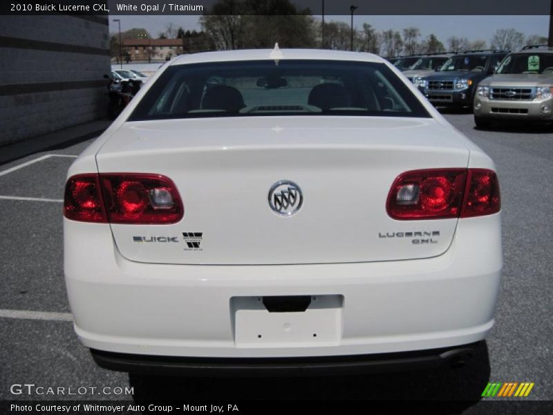 White Opal / Titanium 2010 Buick Lucerne CXL