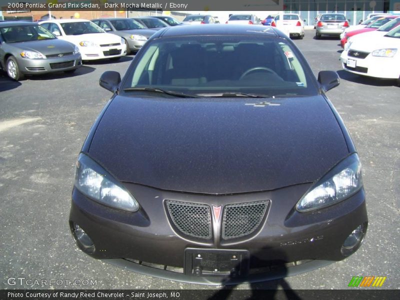 Dark Mocha Metallic / Ebony 2008 Pontiac Grand Prix Sedan