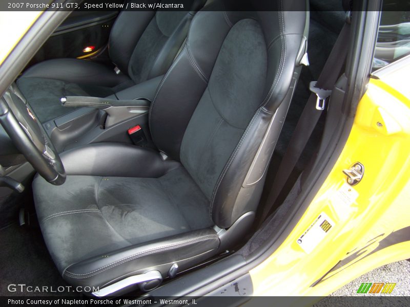 Speed Yellow / Black w/Alcantara 2007 Porsche 911 GT3