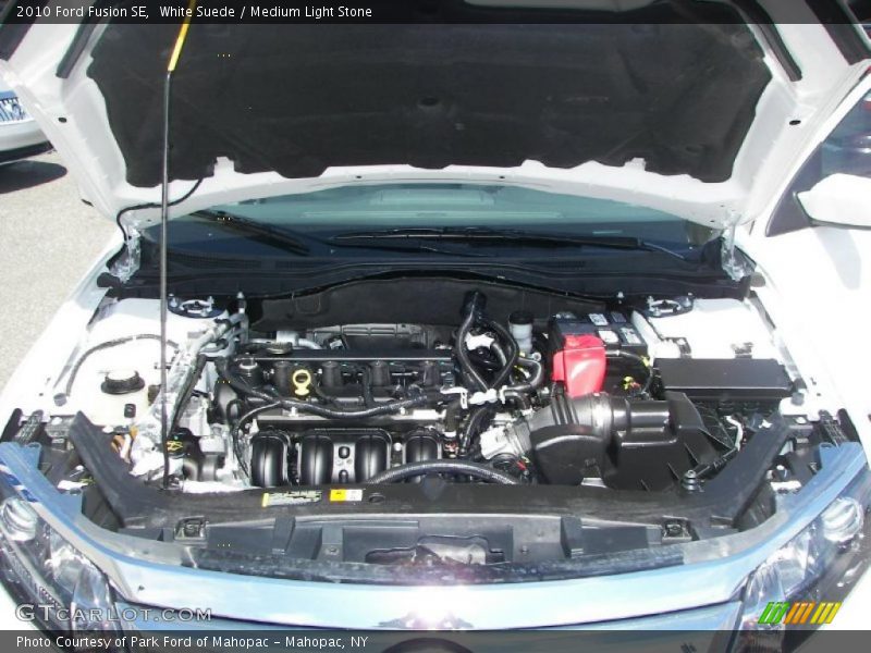White Suede / Medium Light Stone 2010 Ford Fusion SE