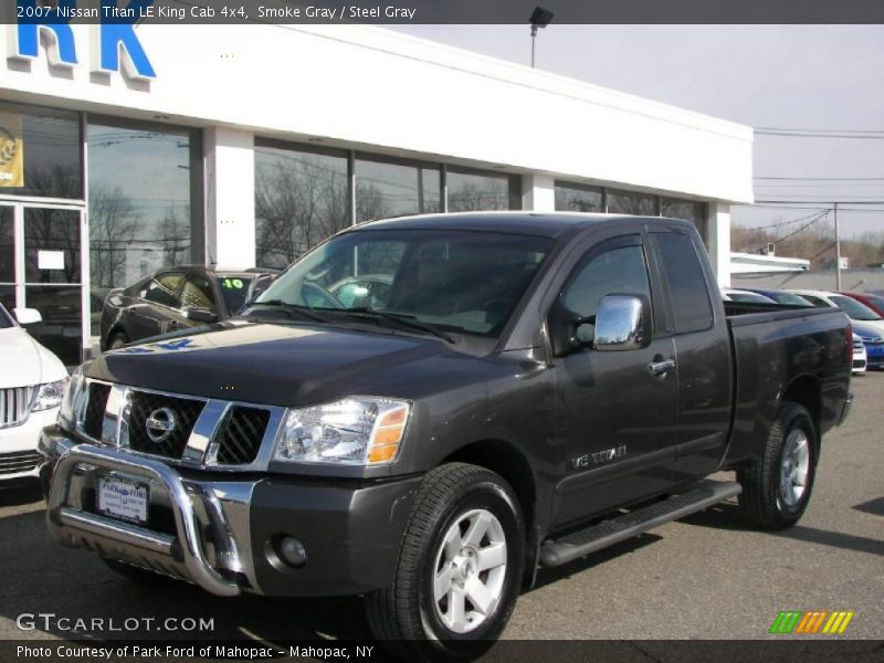 Smoke Gray / Steel Gray 2007 Nissan Titan LE King Cab 4x4