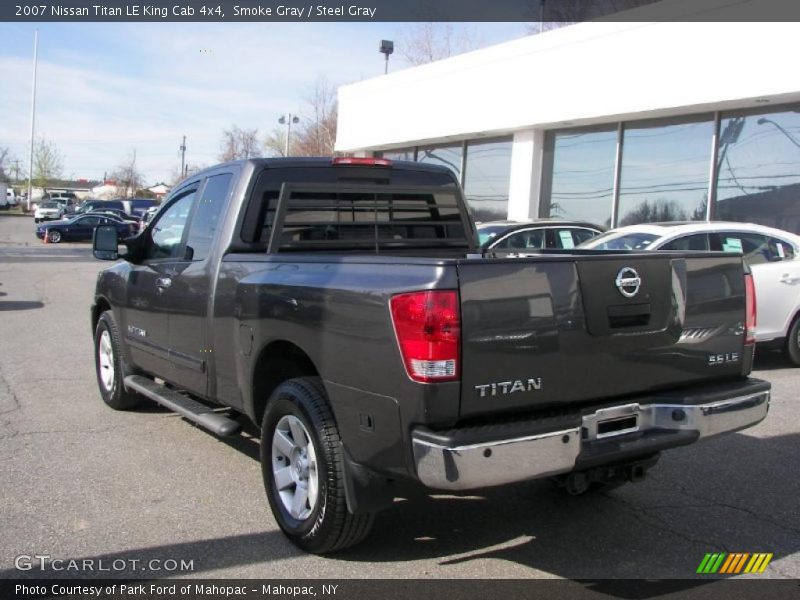 Smoke Gray / Steel Gray 2007 Nissan Titan LE King Cab 4x4