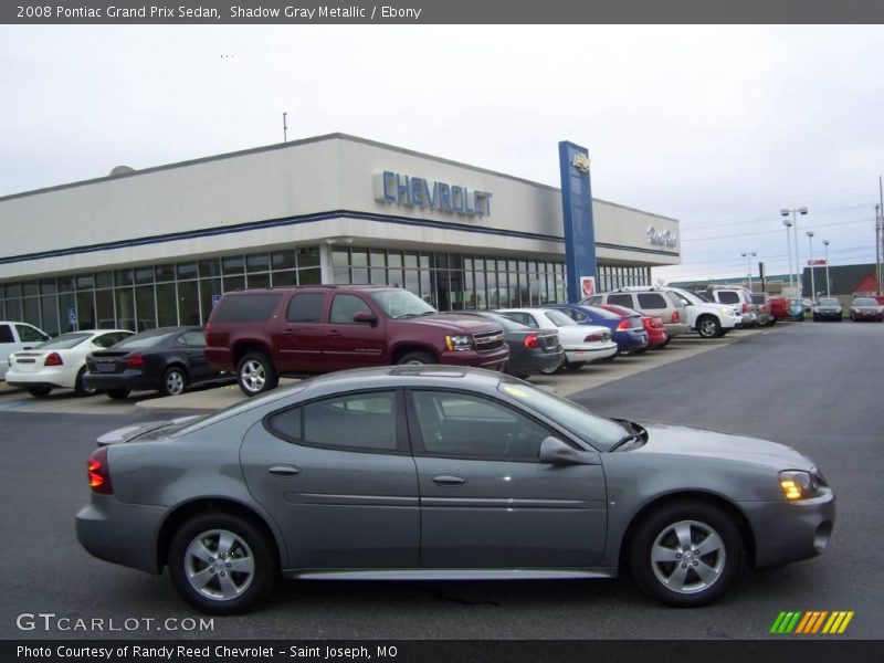 Shadow Gray Metallic / Ebony 2008 Pontiac Grand Prix Sedan