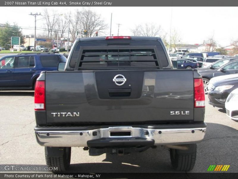Smoke Gray / Steel Gray 2007 Nissan Titan LE King Cab 4x4