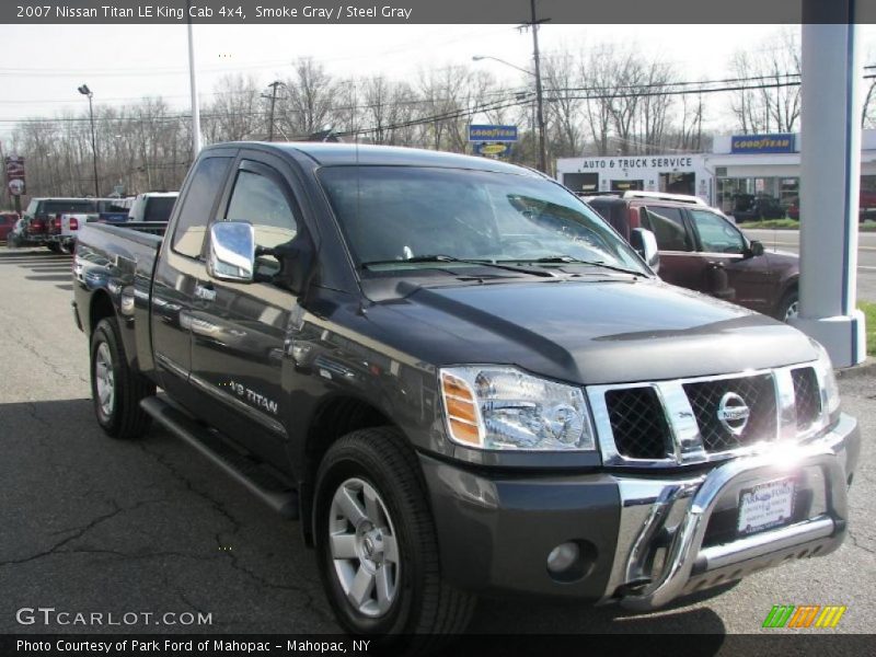 Smoke Gray / Steel Gray 2007 Nissan Titan LE King Cab 4x4