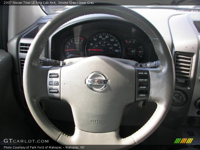 Smoke Gray / Steel Gray 2007 Nissan Titan LE King Cab 4x4