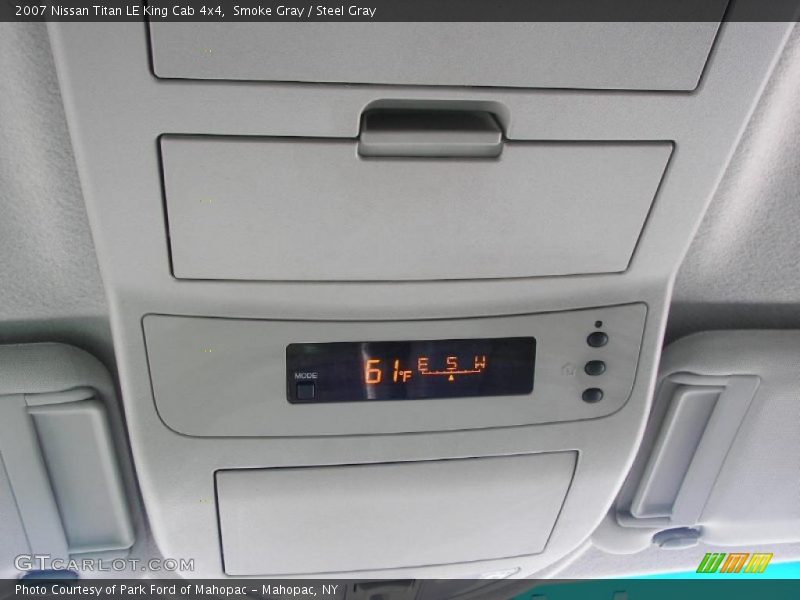 Smoke Gray / Steel Gray 2007 Nissan Titan LE King Cab 4x4
