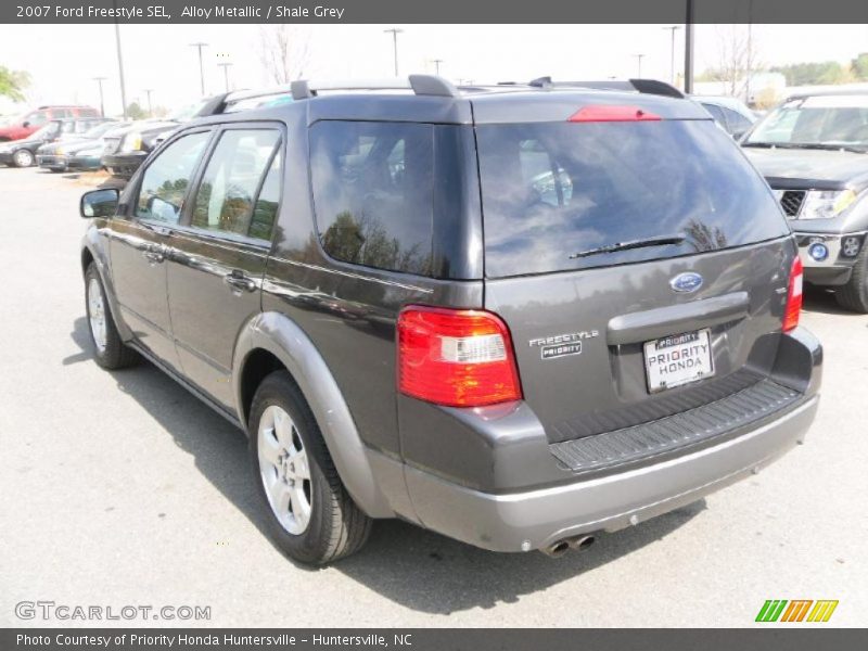 Alloy Metallic / Shale Grey 2007 Ford Freestyle SEL