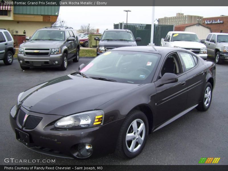 Dark Mocha Metallic / Ebony 2008 Pontiac Grand Prix Sedan