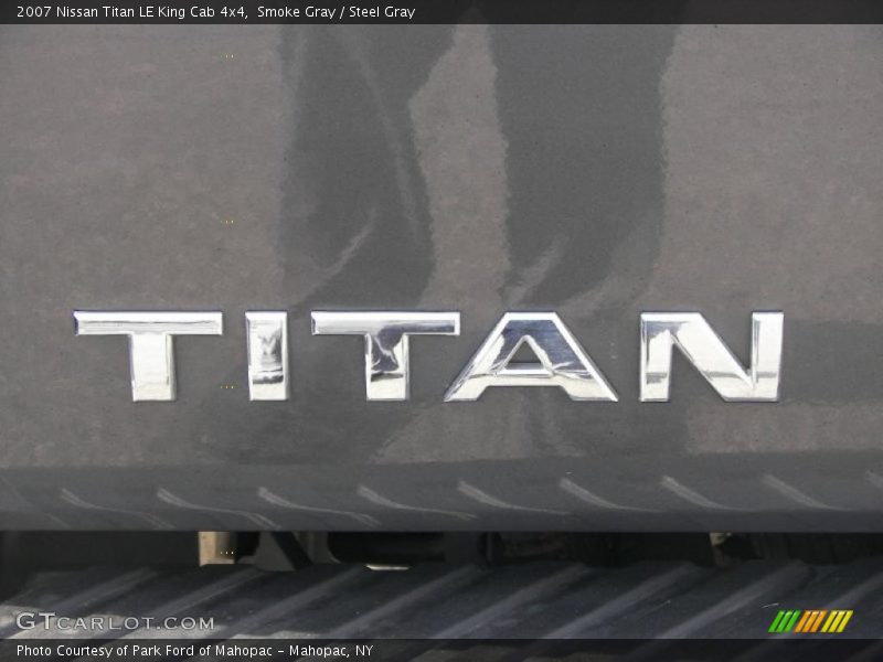 Smoke Gray / Steel Gray 2007 Nissan Titan LE King Cab 4x4
