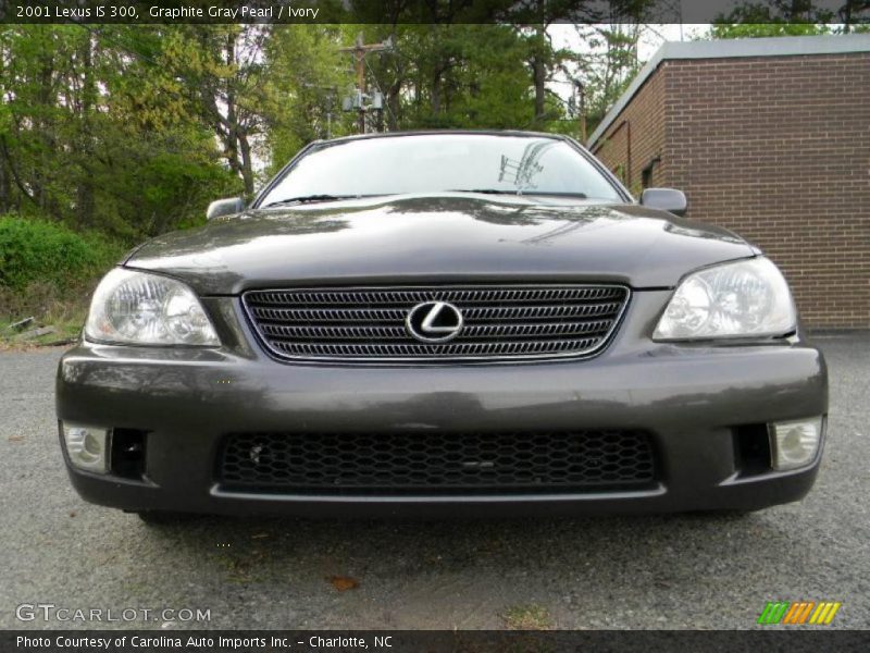 Graphite Gray Pearl / Ivory 2001 Lexus IS 300