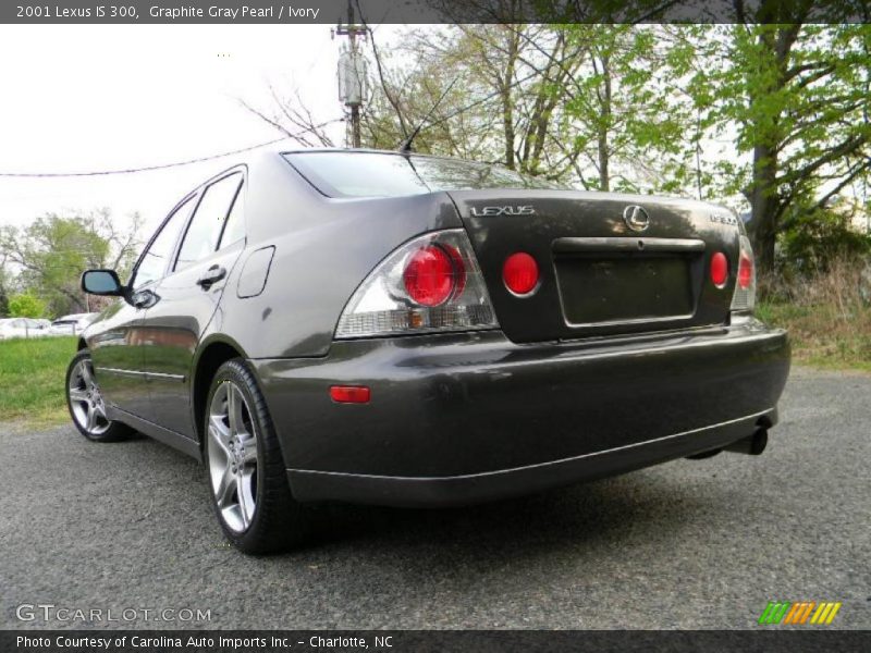 Graphite Gray Pearl / Ivory 2001 Lexus IS 300