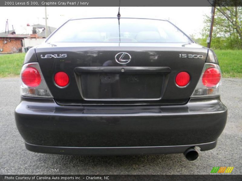 Graphite Gray Pearl / Ivory 2001 Lexus IS 300