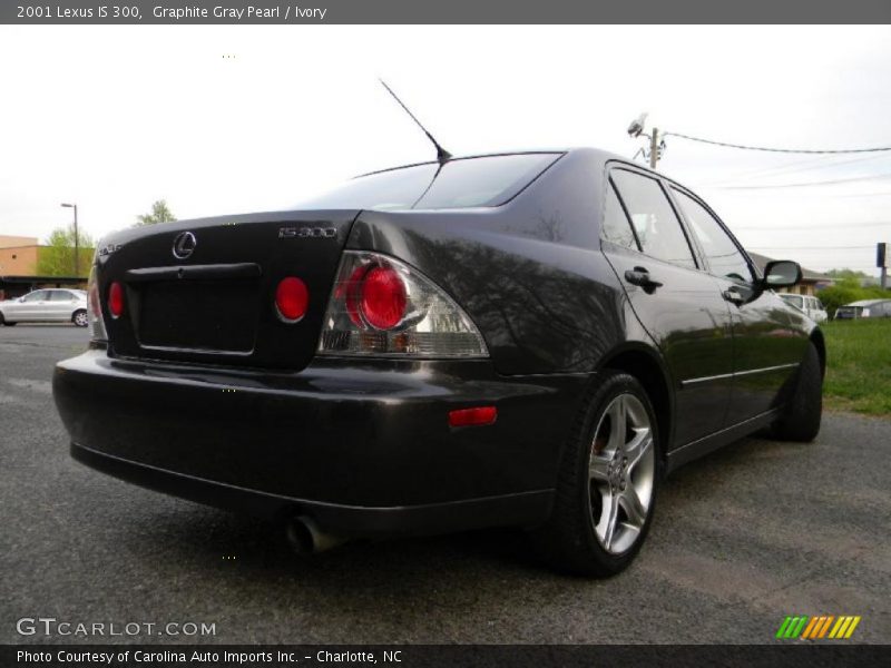 Graphite Gray Pearl / Ivory 2001 Lexus IS 300