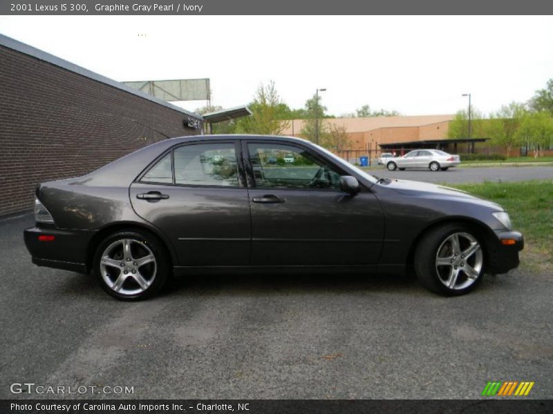 Graphite Gray Pearl / Ivory 2001 Lexus IS 300