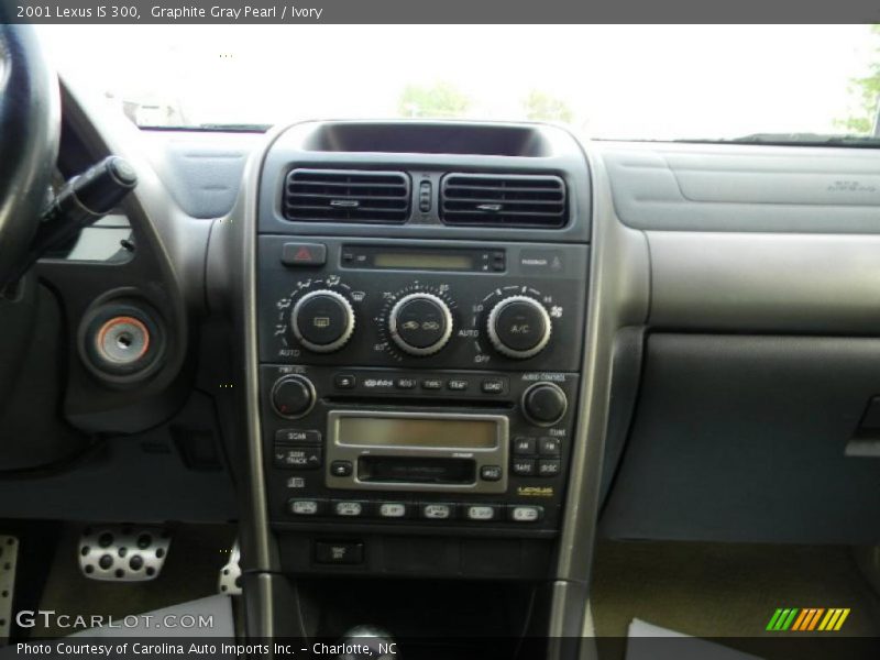Graphite Gray Pearl / Ivory 2001 Lexus IS 300