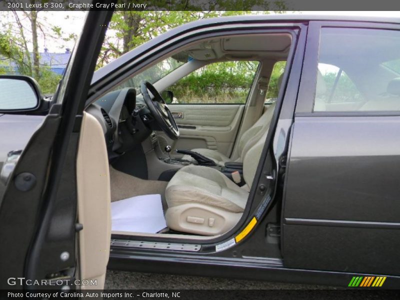 Graphite Gray Pearl / Ivory 2001 Lexus IS 300