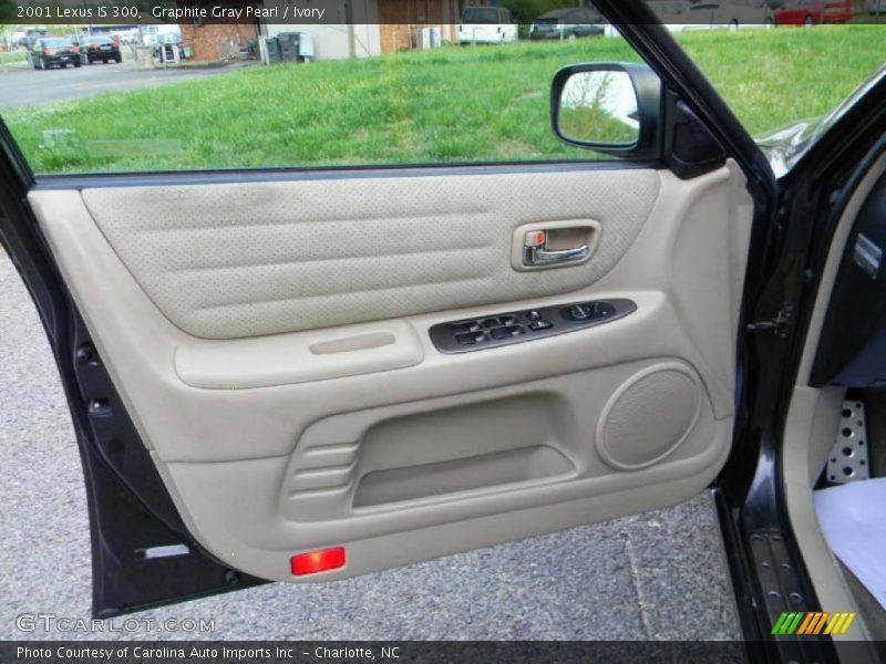 Graphite Gray Pearl / Ivory 2001 Lexus IS 300