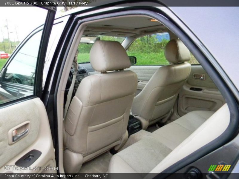 Graphite Gray Pearl / Ivory 2001 Lexus IS 300