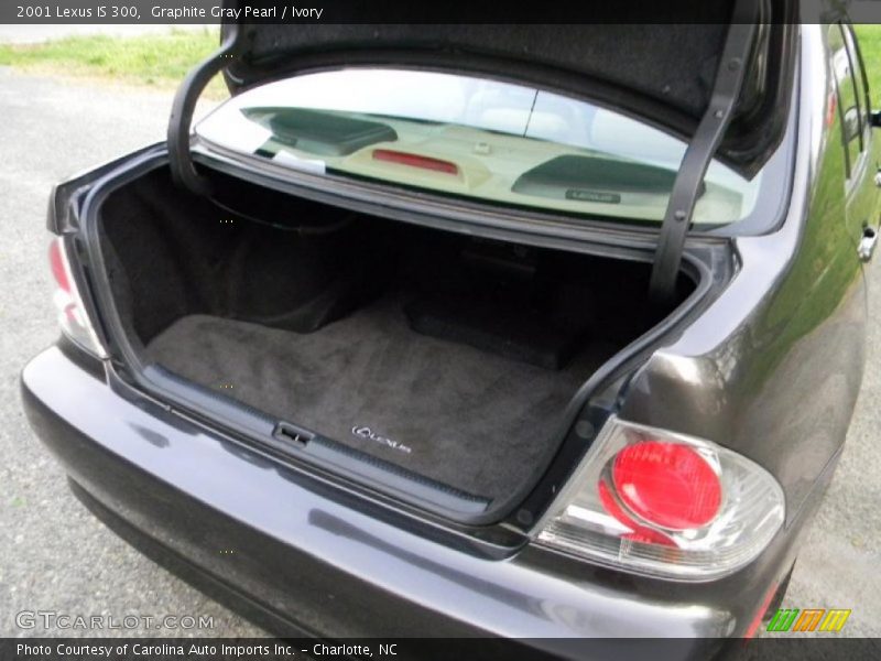 Graphite Gray Pearl / Ivory 2001 Lexus IS 300