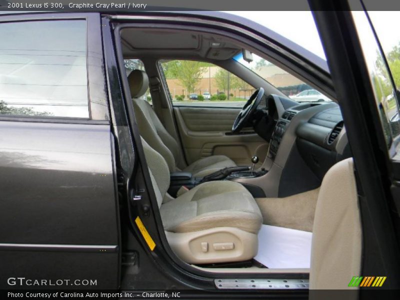 Graphite Gray Pearl / Ivory 2001 Lexus IS 300