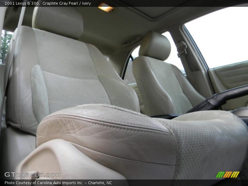 Graphite Gray Pearl / Ivory 2001 Lexus IS 300