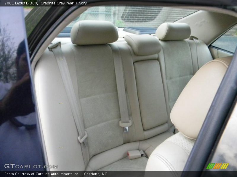 Graphite Gray Pearl / Ivory 2001 Lexus IS 300