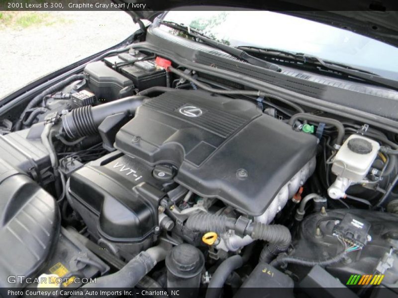 Graphite Gray Pearl / Ivory 2001 Lexus IS 300