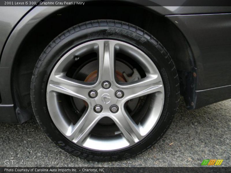 Graphite Gray Pearl / Ivory 2001 Lexus IS 300