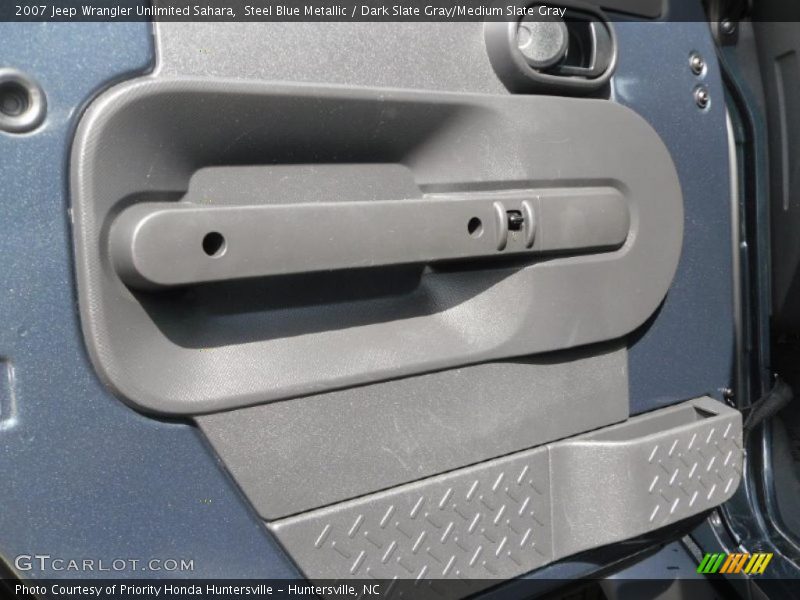 Steel Blue Metallic / Dark Slate Gray/Medium Slate Gray 2007 Jeep Wrangler Unlimited Sahara