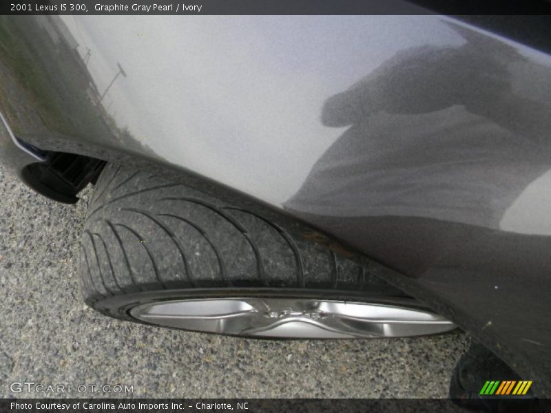 Graphite Gray Pearl / Ivory 2001 Lexus IS 300