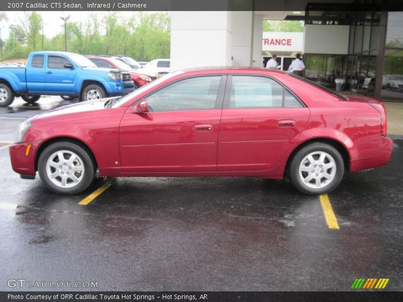 Infrared / Cashmere 2007 Cadillac CTS Sedan