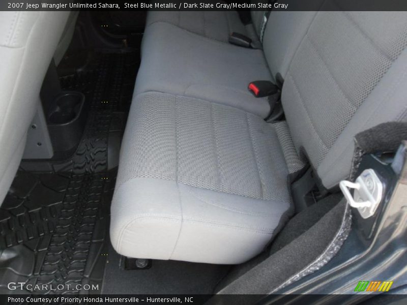 Steel Blue Metallic / Dark Slate Gray/Medium Slate Gray 2007 Jeep Wrangler Unlimited Sahara