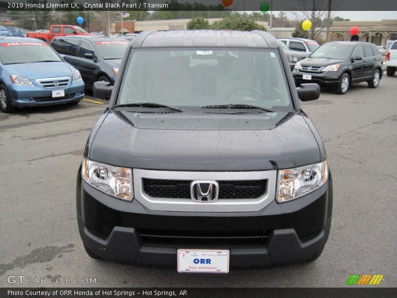 Crystal Black Pearl / Titanium 2010 Honda Element LX