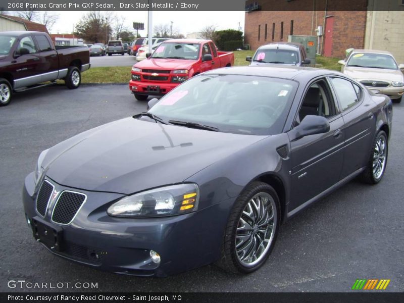 Dark Slate Metallic / Ebony 2008 Pontiac Grand Prix GXP Sedan