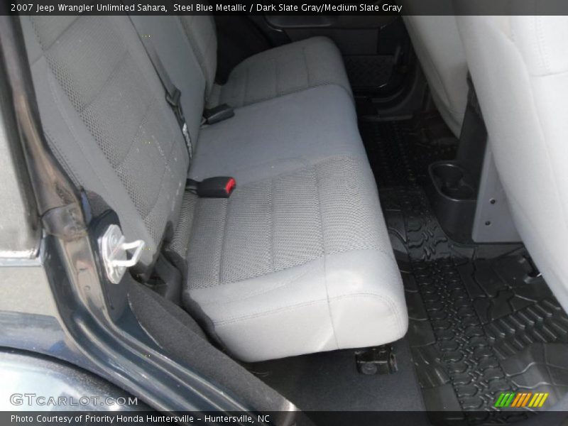 Steel Blue Metallic / Dark Slate Gray/Medium Slate Gray 2007 Jeep Wrangler Unlimited Sahara