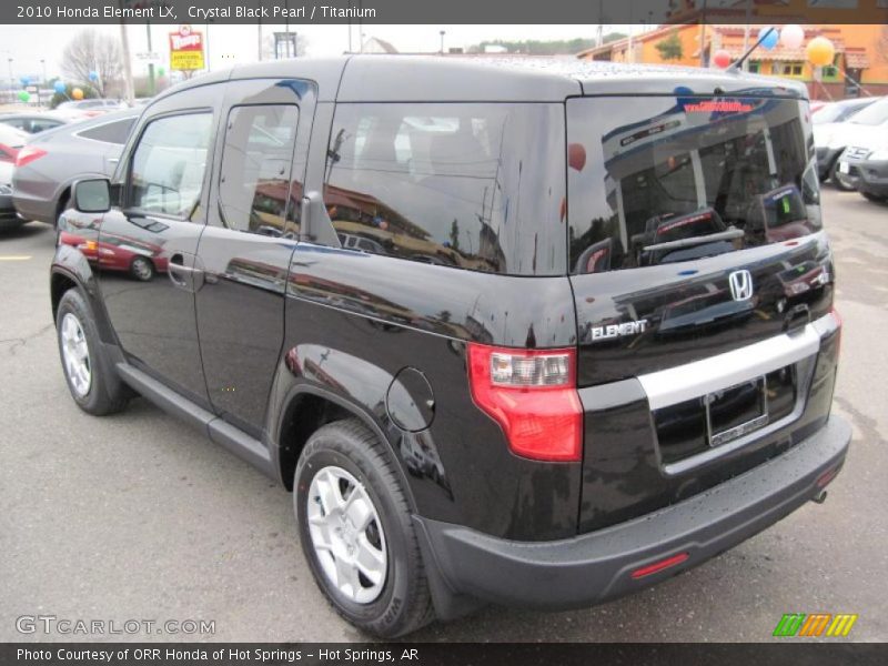 Crystal Black Pearl / Titanium 2010 Honda Element LX