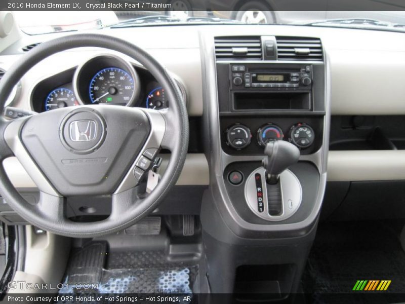 Crystal Black Pearl / Titanium 2010 Honda Element LX