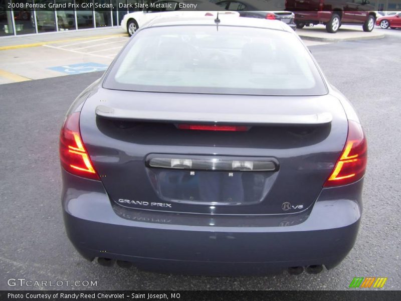 Dark Slate Metallic / Ebony 2008 Pontiac Grand Prix GXP Sedan