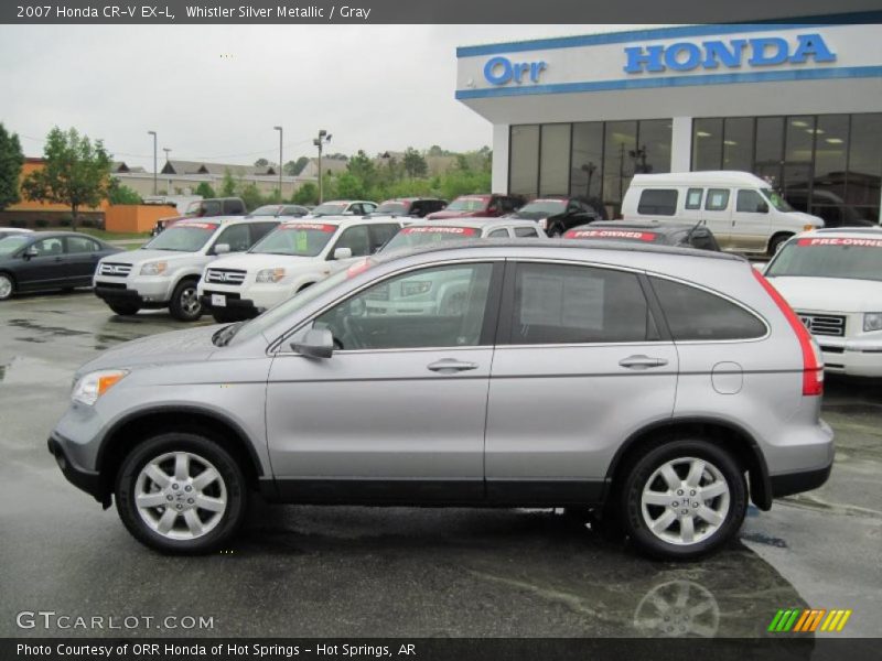 Whistler Silver Metallic / Gray 2007 Honda CR-V EX-L