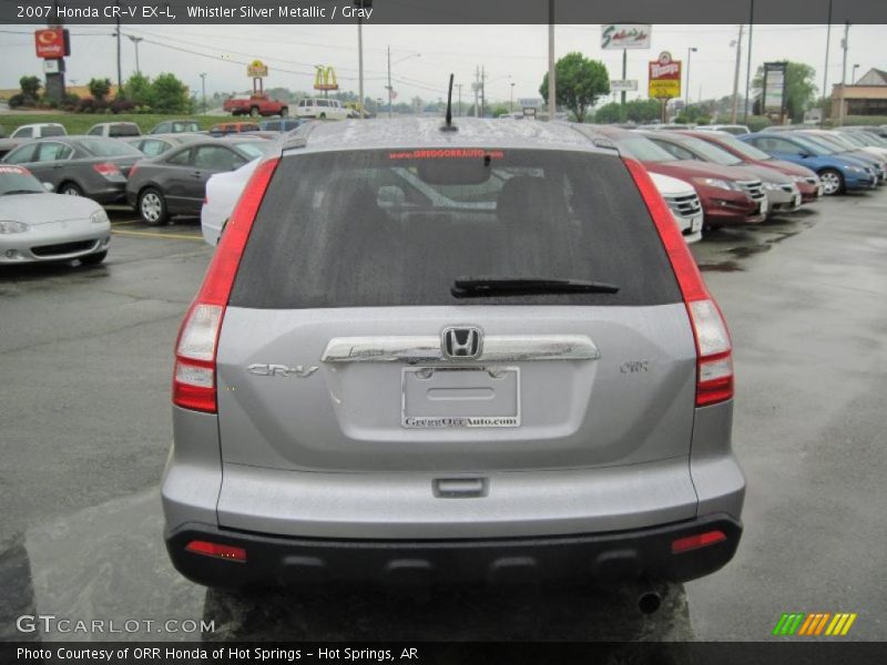 Whistler Silver Metallic / Gray 2007 Honda CR-V EX-L