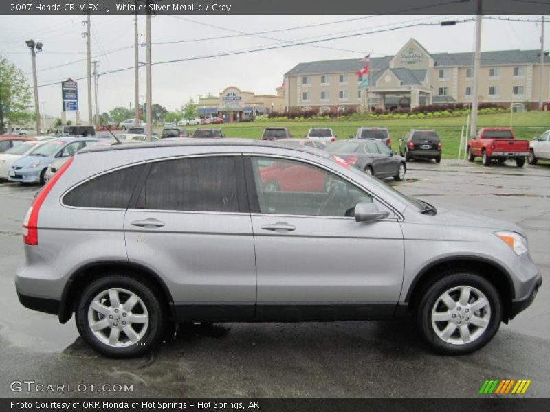 Whistler Silver Metallic / Gray 2007 Honda CR-V EX-L