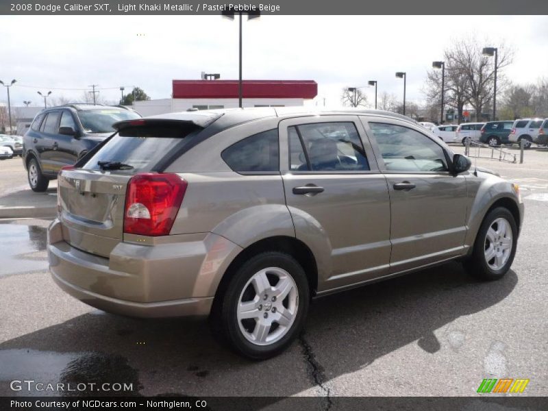 Light Khaki Metallic / Pastel Pebble Beige 2008 Dodge Caliber SXT