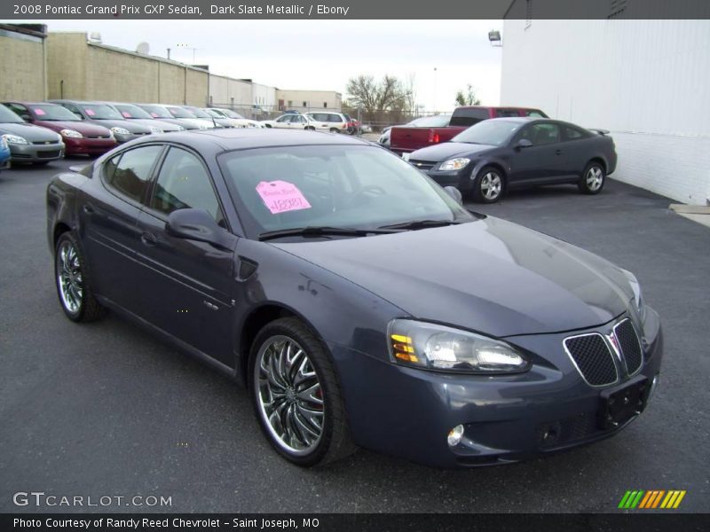 Dark Slate Metallic / Ebony 2008 Pontiac Grand Prix GXP Sedan