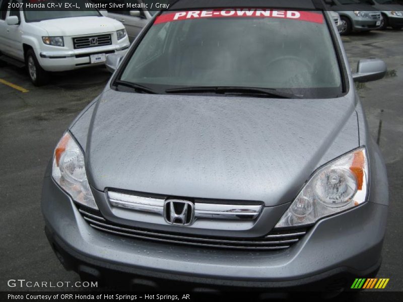 Whistler Silver Metallic / Gray 2007 Honda CR-V EX-L