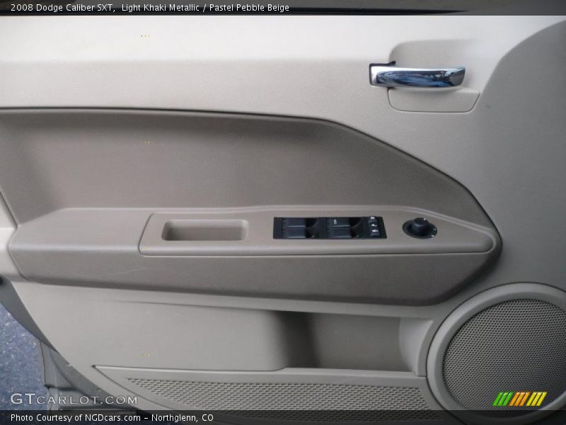 Light Khaki Metallic / Pastel Pebble Beige 2008 Dodge Caliber SXT