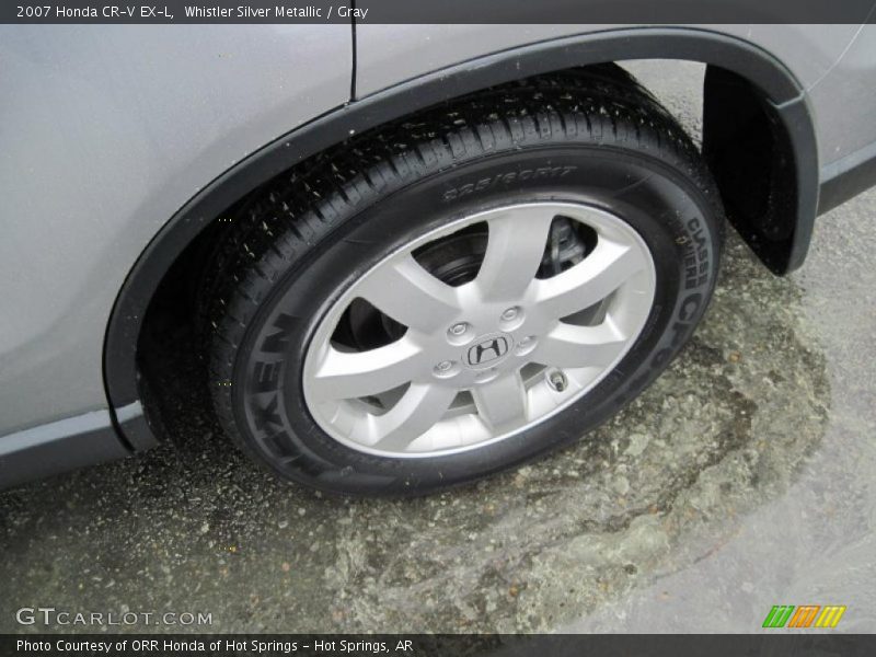 Whistler Silver Metallic / Gray 2007 Honda CR-V EX-L