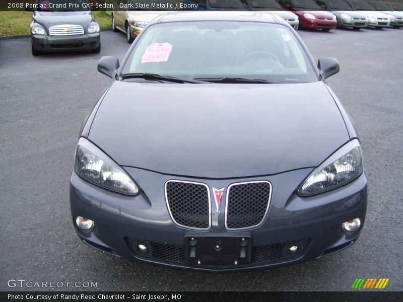 Dark Slate Metallic / Ebony 2008 Pontiac Grand Prix GXP Sedan