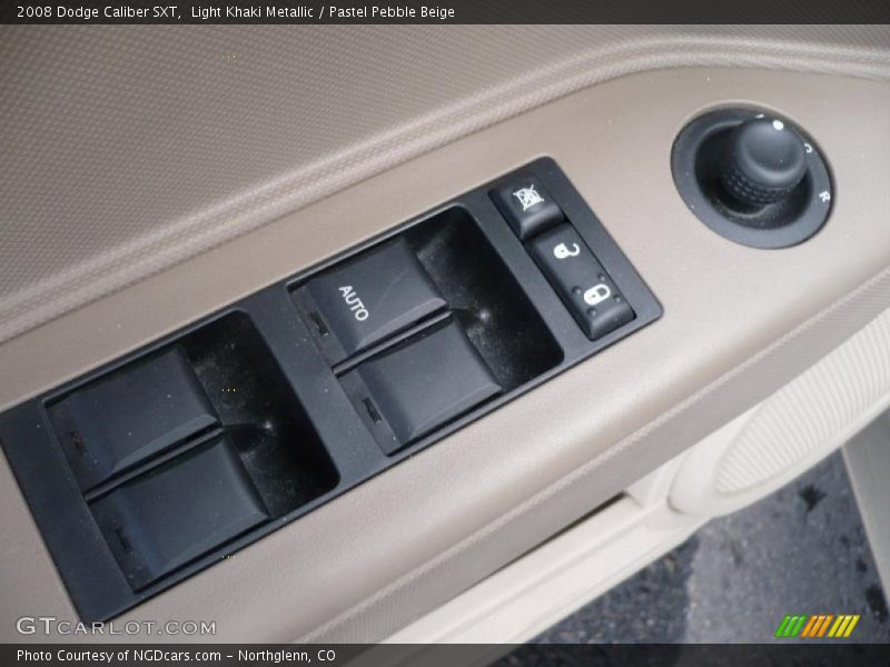 Light Khaki Metallic / Pastel Pebble Beige 2008 Dodge Caliber SXT