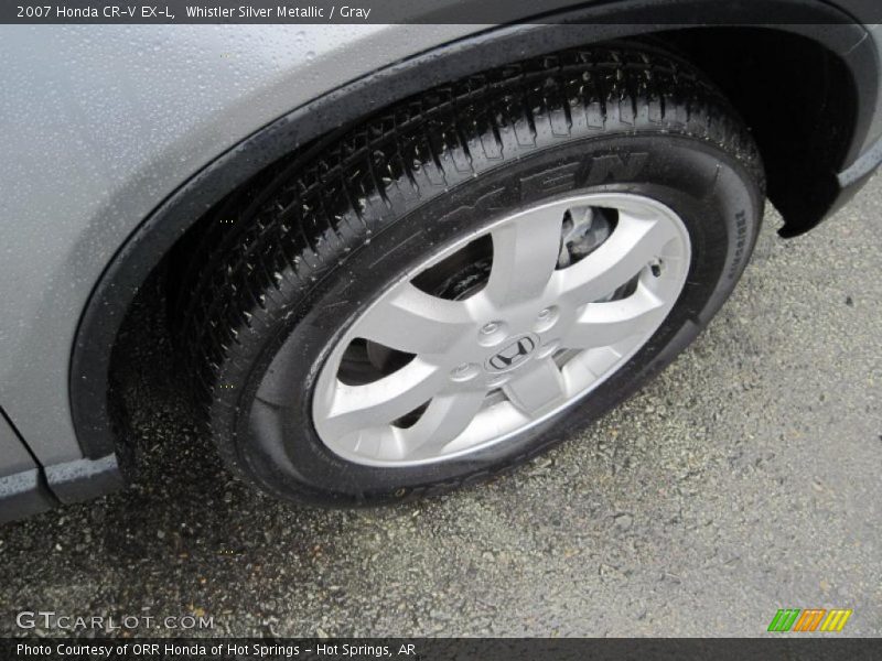 Whistler Silver Metallic / Gray 2007 Honda CR-V EX-L